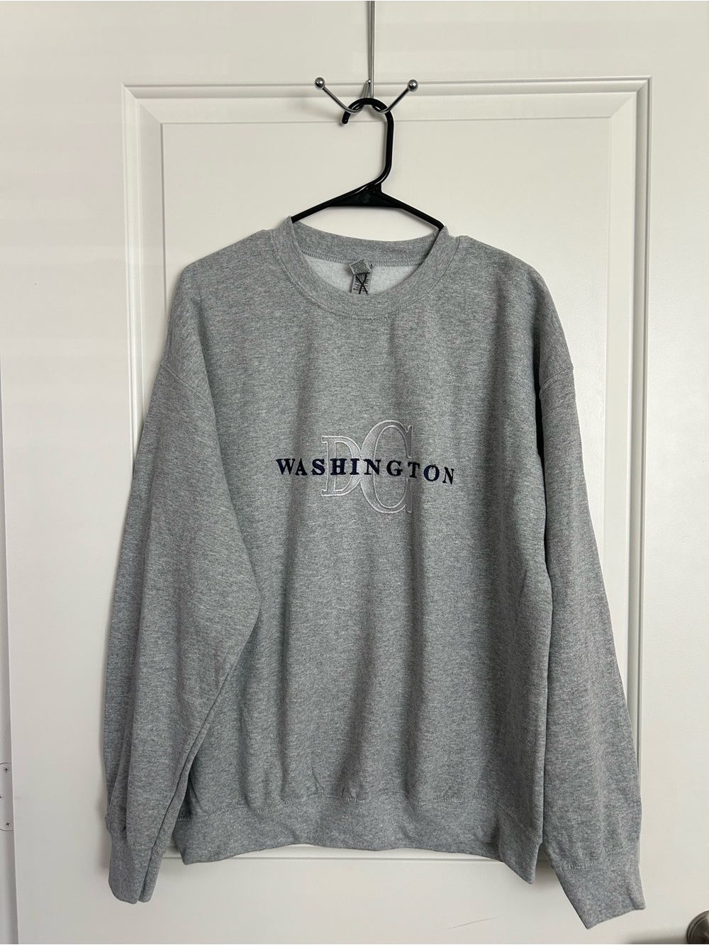 Washington DC Grey Crewneck Sweatshirt